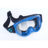 MOTOBRÝLE MODRÉ - UNIVERZÁLNÍ - TYP CROSS